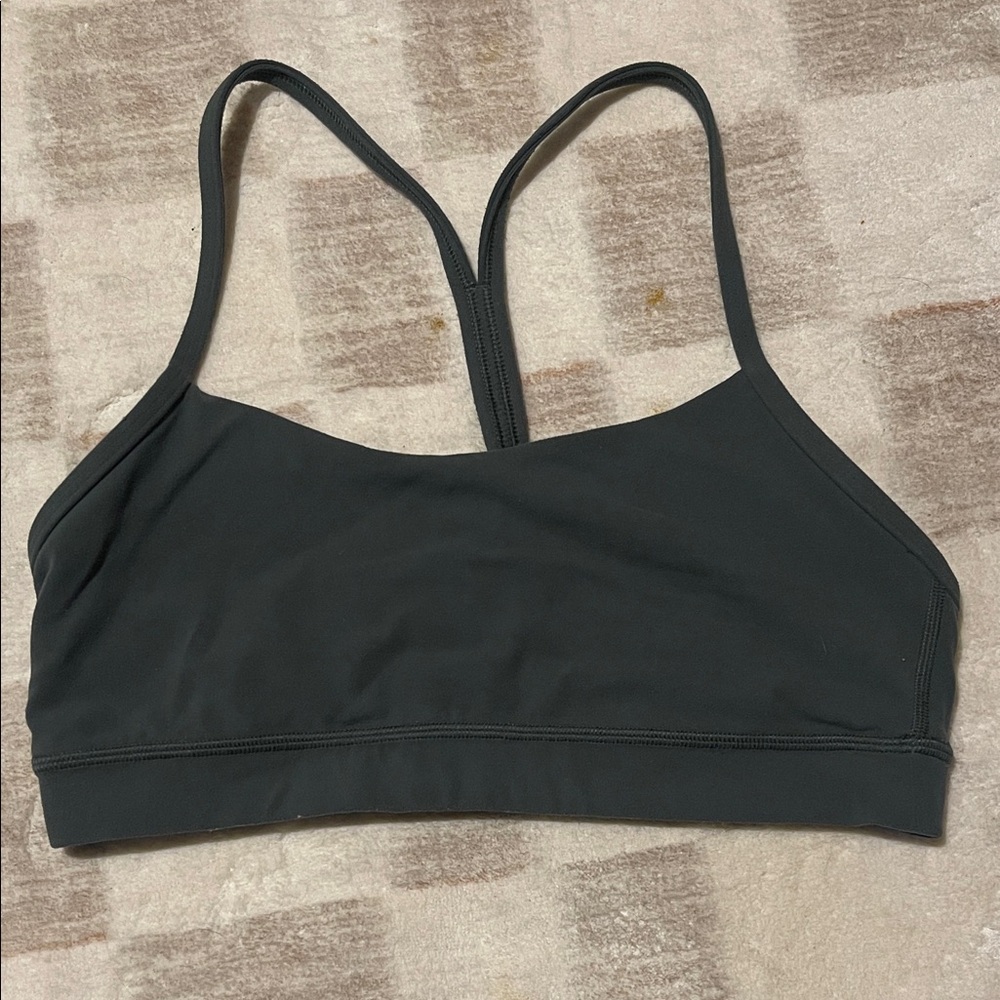 lululemon athletica Black Strappy Sports Bralette